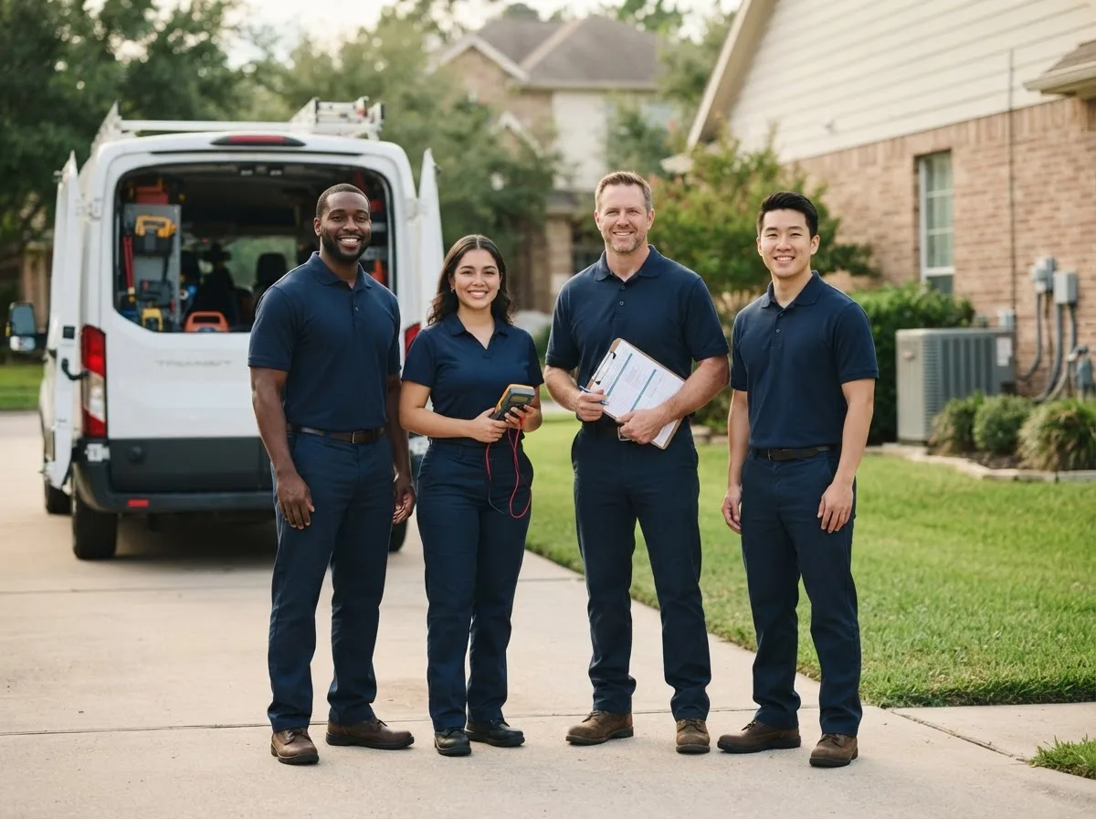 Certified HVAC technician near Friendswood, TX